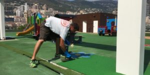 Réparation sol souple EPDM Monaco