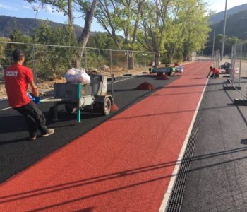 Piste d'athlétisme Nyons, Drôme, Auvergne-Rhône-Alpes