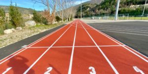 Piste d'athlétisme Nyons, Drôme, Auvergne-Rhône-Alpes