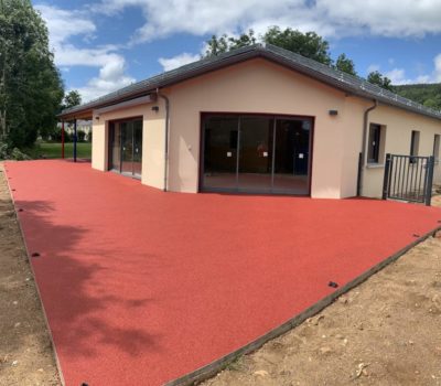 sol amortissant EPDM crèche