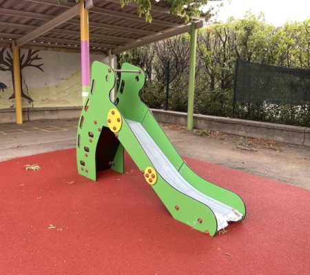 toboggan sol amortissant école bedarrides vaucluse 84