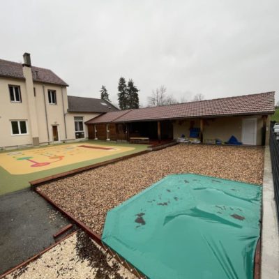 Fosse à copeaux de bois écologique école st-julien-en-vercors drôme 26, secteurs Vaucluse, hautes-alpes, Ardèche, Gard