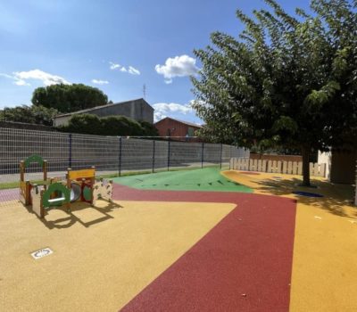 rénovation sol amortissant crèche