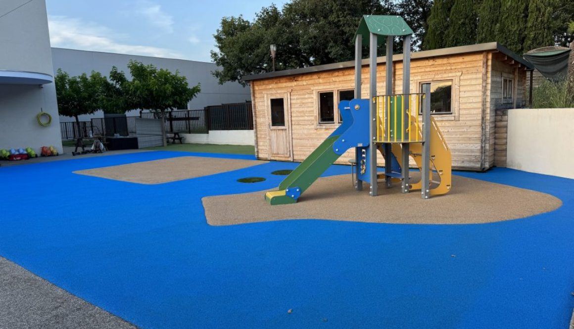 sol amortissant école maternelle IBS Provence Aix-en-provence, Bouches-du-Rhône, Vaucluse, Drôme, Gard, Ardèche