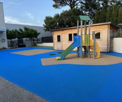 sol amortissant école maternelle IBS Provence Aix-en-provence, Bouches-du-Rhône, Vaucluse, Drôme, Gard, Ardèche