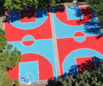 terrains sportifs basket et handball Villeneuve-lès-Avignon, gard, vaucluse, drôme, bouches-du-rhône, ardèche, hautes-alpes