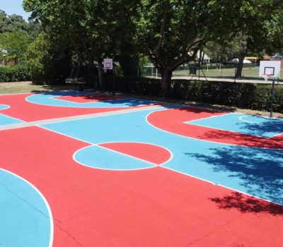 terrains sportifs basket et handball Villeneuve-lès-Avignon, gard, vaucluse, drôme, bouches-du-rhône, ardèche, hautes-alpes