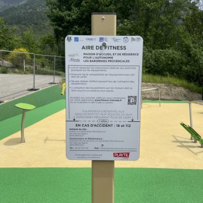 aire de fitness séniors MARPA Rémuzat, Drôme, Vaucluse, Bouches-du-Rhône, Ardèche