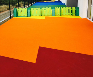 La Seyne-sur-Mer, Var (83) Sol amortissant EPDM