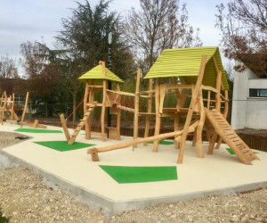 Etoile-sur-Rhône, Drôme (26) Sol amortissant EPDM