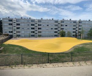 Rillieux-la-Pape, Rhône (69) Sol amortissant EPDM