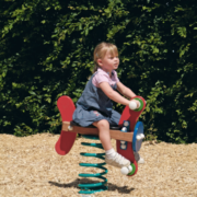 2 - 6 ans Aires de jeux collectivités, jeu sur ressort