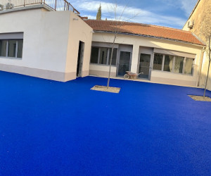 Orange, Vaucluse (84) Sol souple EPDM crèche - Orange, Vaucluse