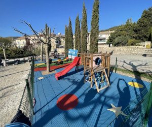 Le Pègue, Drôme (26) sol souple graphique Le Pègue (26)