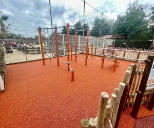 Camping, Marseillan (34) sol amortissant EPDM camping FITNESS