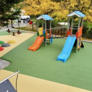 Centre de loisirs, Montélimar, Drôme (26) Structure multi-activités sol amortissant EPDM