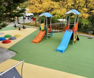 Centre de loisirs, Montélimar, Drôme (26) Structure multi-activités sol amortissant EPDM