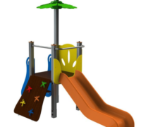 Structure de jeux multi-activités collectivités métal