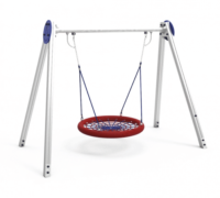 Balançoire métal collectivités