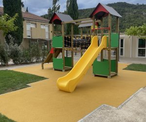 Ecole, Le Val (83) sol amortissant école le Val, var, vaucluse, drôme, bouches-du-rhône, ardèche, gard